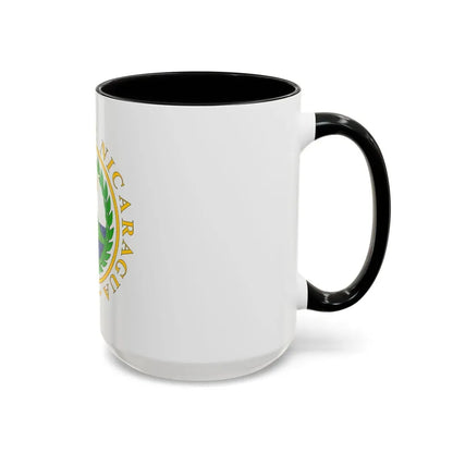 Coat of arms of Nicaragua (1854) - Accent Coffee Mug - Go Mug Yourself