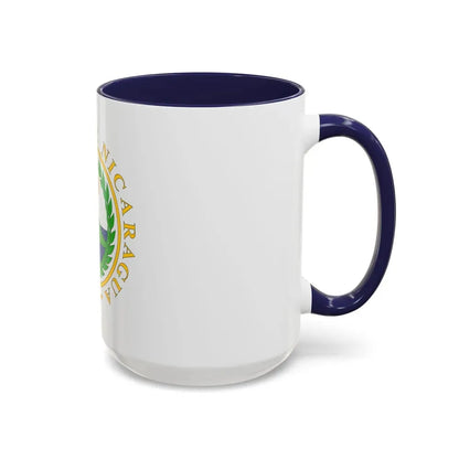 Coat of arms of Nicaragua (1854) - Accent Coffee Mug - Go Mug Yourself
