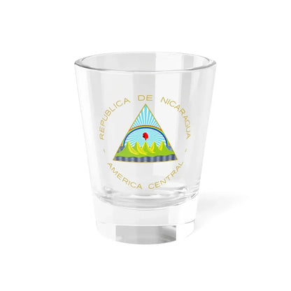 Coat of arms of Nicaragua - Shot Glass 1.5oz 1.5oz - Go Mug Yourself