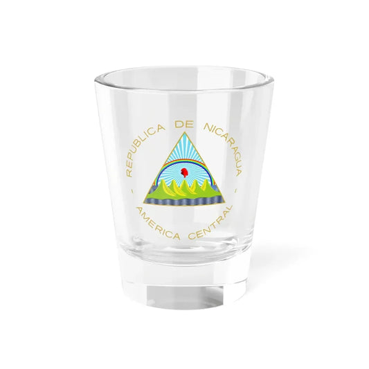 Coat of arms of Nicaragua - Shot Glass 1.5oz 1.5oz - Go Mug Yourself