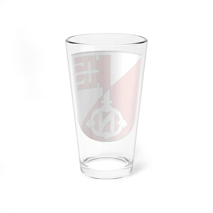 Coat of arms of Niederdorf BL (Switzerland) (Coat of Arms) Pint Glass 16oz - Go Mug Yourself