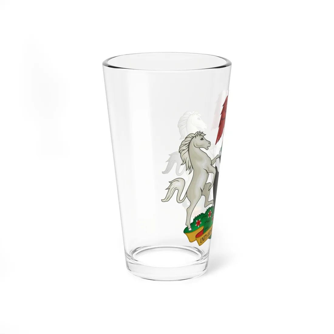 Coat of arms of Nigeria (Niger) (Coat of Arms) Pint Glass 16oz - Go Mug Yourself