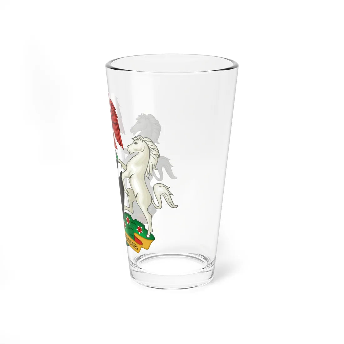 Coat of arms of Nigeria (Niger) (Coat of Arms) Pint Glass 16oz - Go Mug Yourself