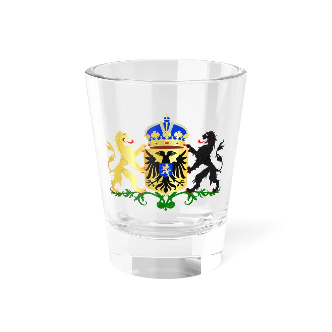 Coat of arms of Nijmegen (Netherlands) (Coat of Arms) Shot Glass 1.5oz 1.5oz - Go Mug Yourself