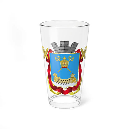 Coat of arms of Nikolayev (Ukraine) (Coat of Arms) Pint Glass 16oz 16oz - Go Mug Yourself