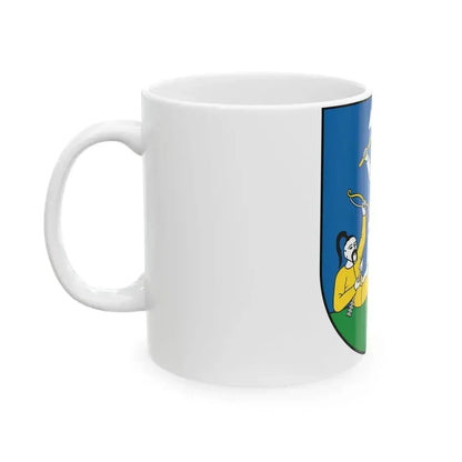 Coat Of Arms Of Nitra Region (Slovakia) White Coffee Mug - Go Mug Yourself