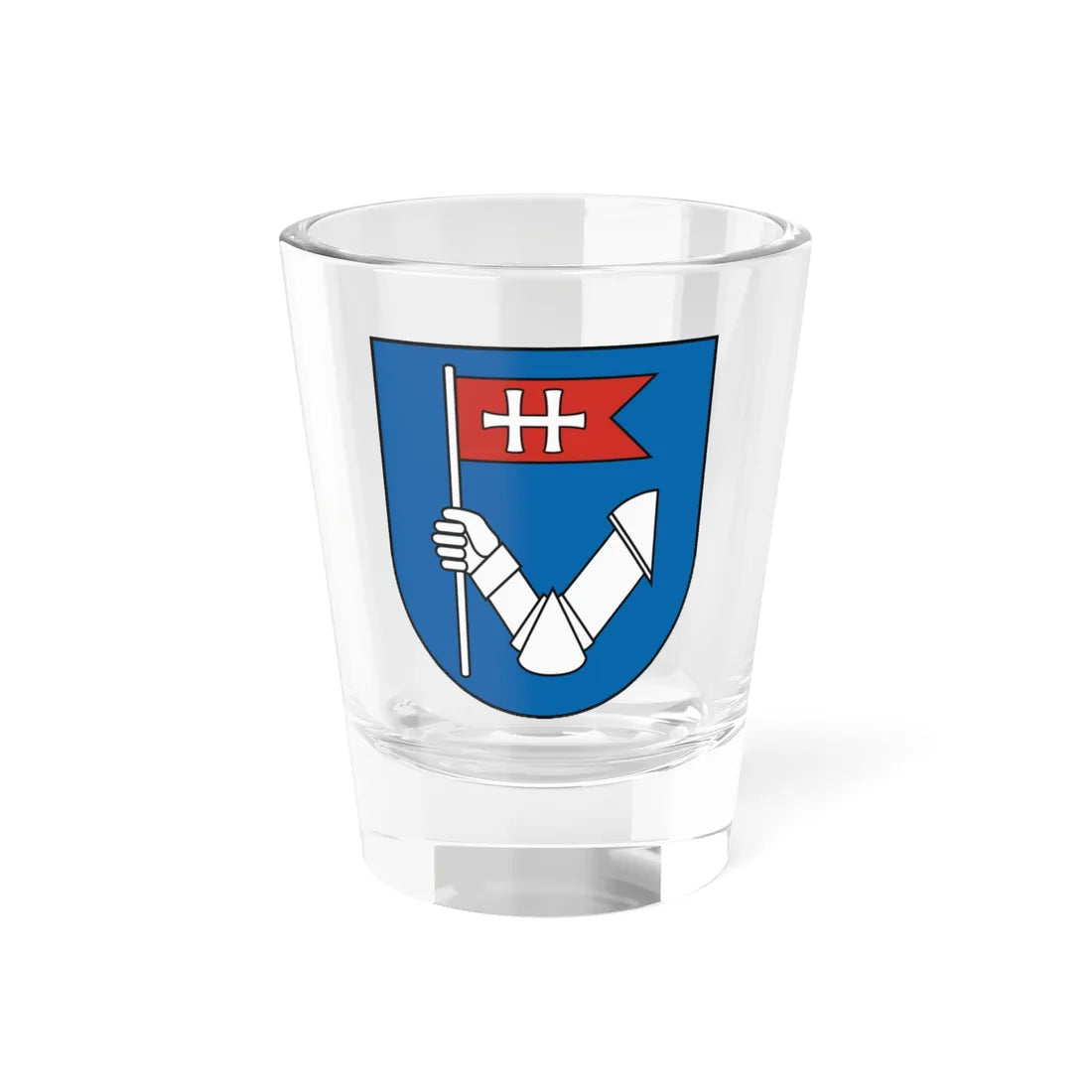Coat of Arms of Nitra (Slovakia) (Coat of Arms) Shot Glass 1.5oz 1.5oz - Go Mug Yourself