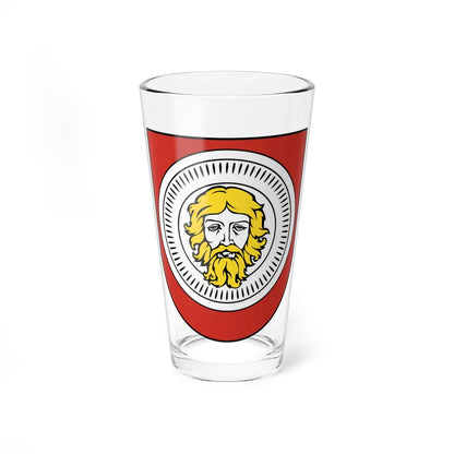 Coat of Arms of Nitrianske Pravno (Slovakia) (Coat of Arms) Pint Glass 16oz 16oz - Go Mug Yourself