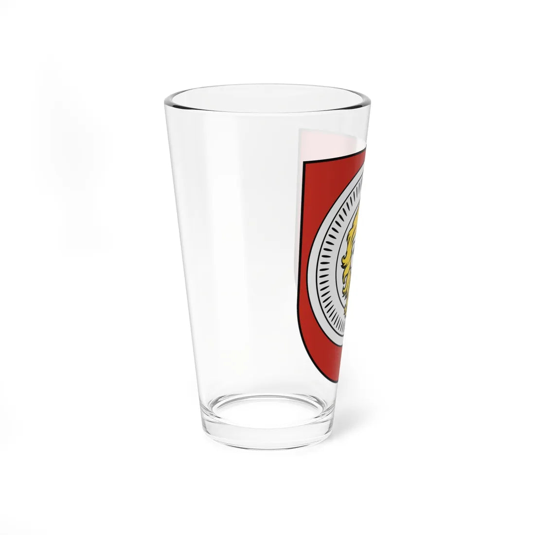Coat of Arms of Nitrianske Pravno (Slovakia) (Coat of Arms) Pint Glass 16oz - Go Mug Yourself