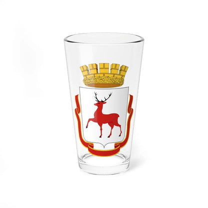 Coat of Arms of Nizhny Novgorod (Russia) (Coat of Arms) Pint Glass 16oz 16oz - Go Mug Yourself