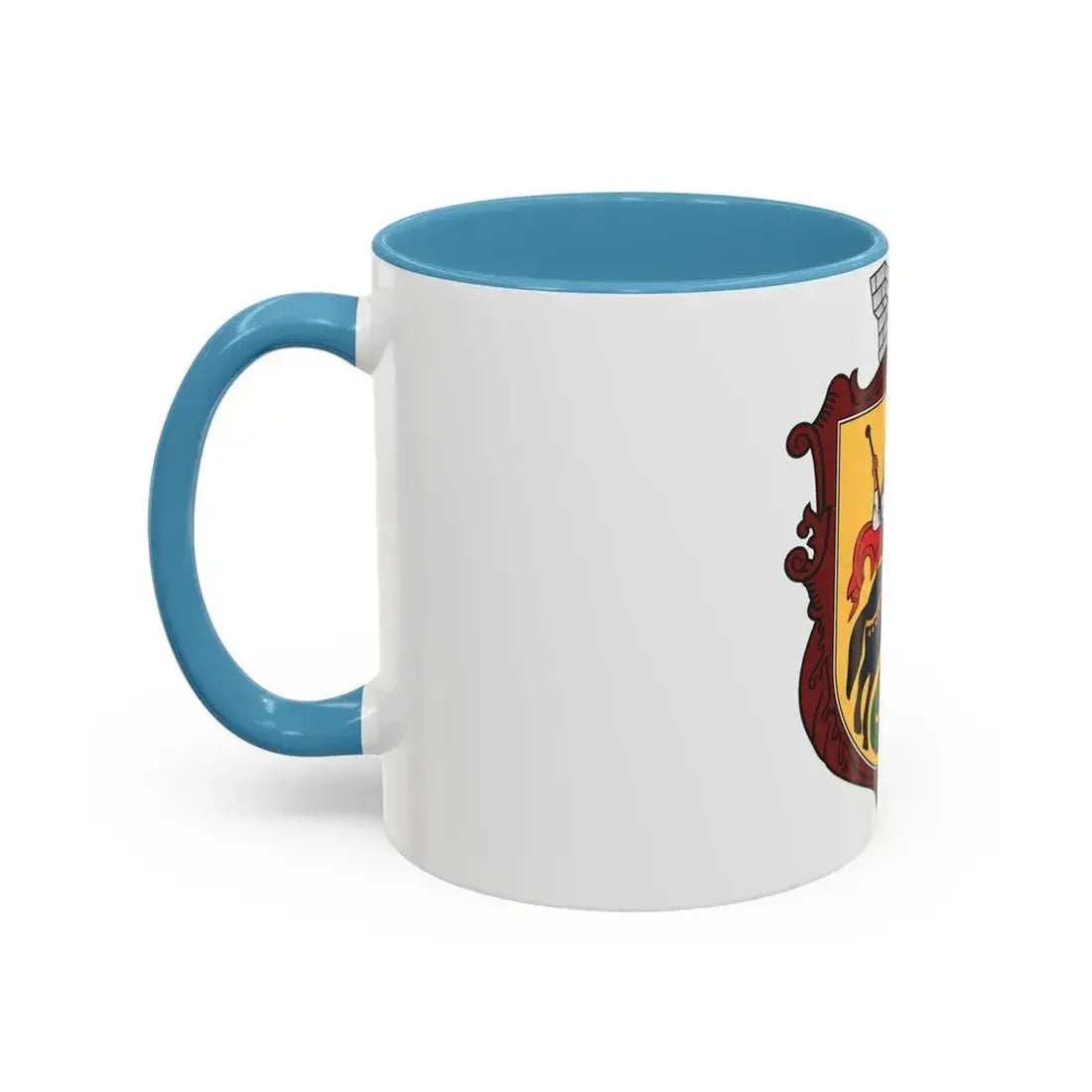 Coat of arms of Nizhyn - Accent Coffee Mug - Go Mug Yourself