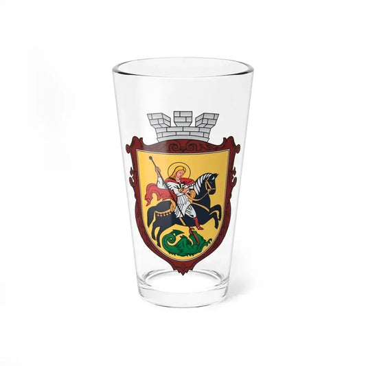 Coat of arms of Nizhyn - Pint Glass 16oz 16oz - Go Mug Yourself