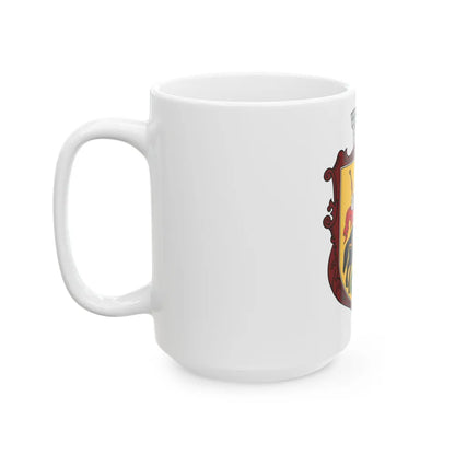 Coat of arms of Nizhyn - White Coffee Mug-Go Mug Yourself