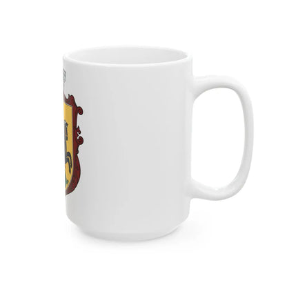 Coat of arms of Nizhyn - White Coffee Mug-Go Mug Yourself