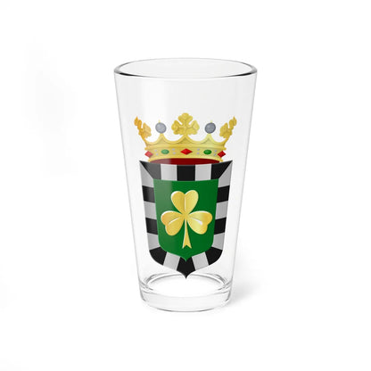Coat of arms of Noordenveld (Netherlands) (Coat of Arms) Pint Glass 16oz 16oz - Go Mug Yourself