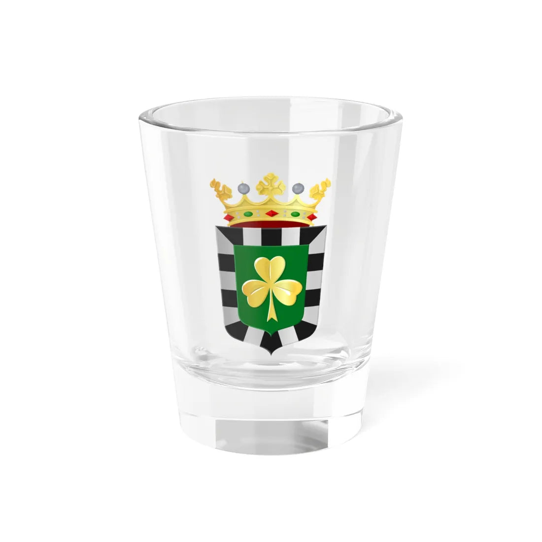 Coat of arms of Noordenveld (Netherlands) (Coat of Arms) Shot Glass 1.5oz 1.5oz - Go Mug Yourself