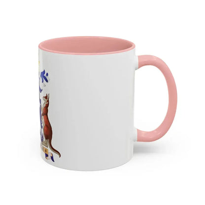 Coat of arms of Norfolk Island - Accent Coffee Mug - Go Mug Yourself