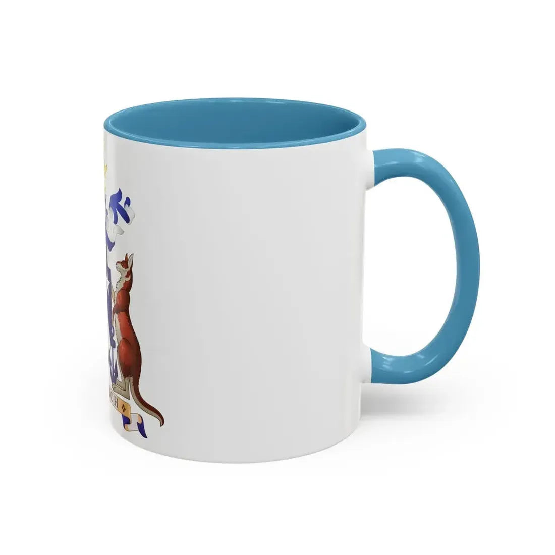 Coat of arms of Norfolk Island - Accent Coffee Mug - Go Mug Yourself