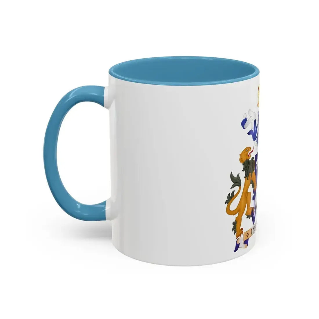 Coat of arms of Norfolk Island - Accent Coffee Mug - Go Mug Yourself
