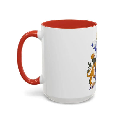 Coat of arms of Norfolk Island - Accent Coffee Mug - Go Mug Yourself