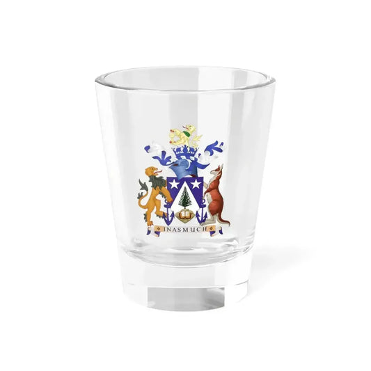 Coat of arms of Norfolk Island - Shot Glass 1.5oz 1.5oz - Go Mug Yourself