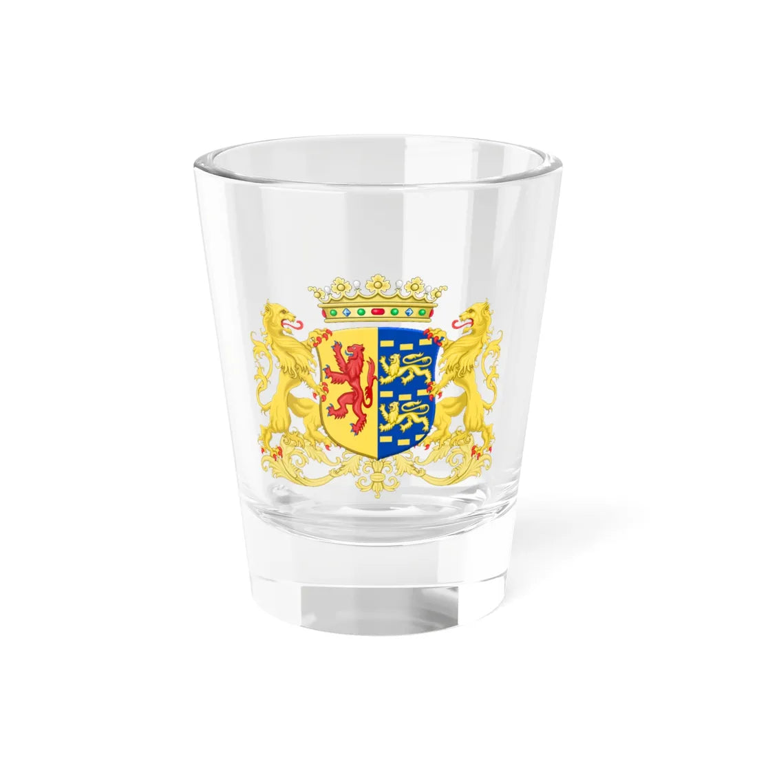 Coat of arms of North Holland (Netherlands) (Coat of Arms) Shot Glass 1.5oz 1.5oz - Go Mug Yourself