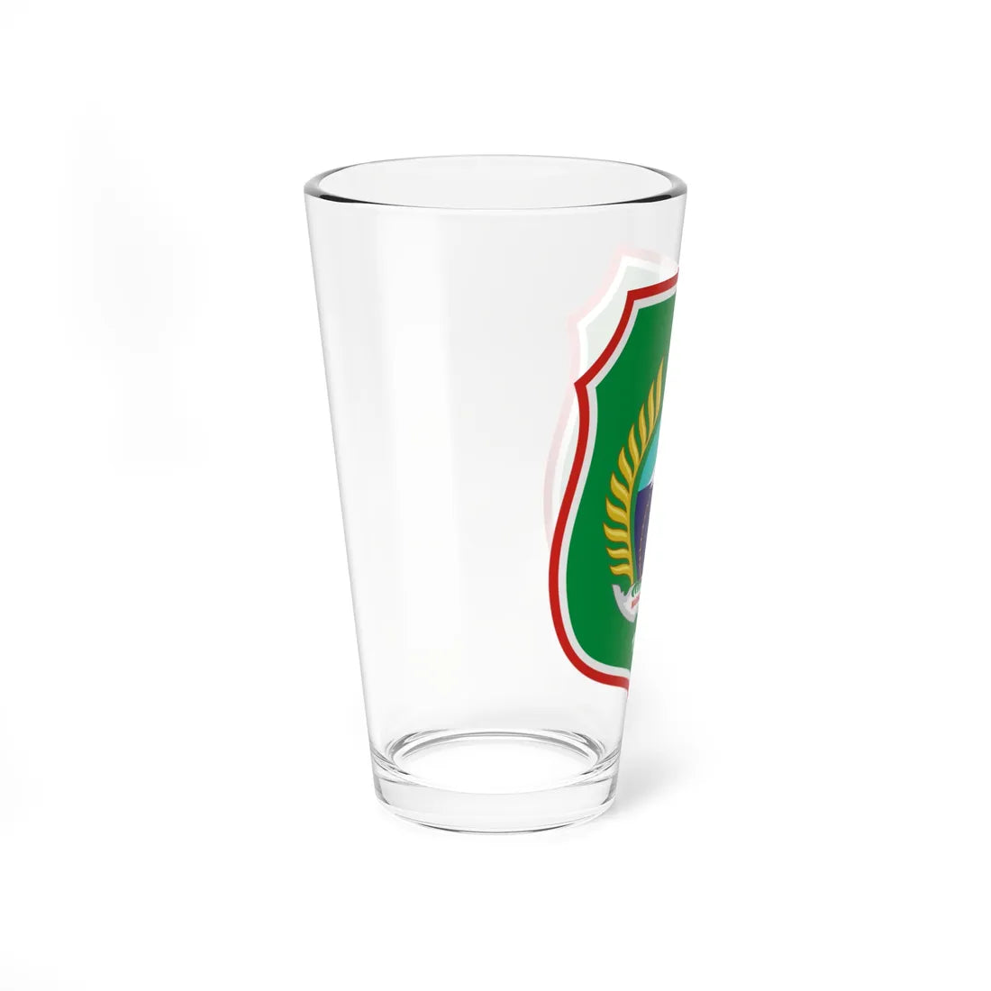 Coat of arms of North Maluku (Indonesia) (Coat of Arms) Pint Glass 16oz - Go Mug Yourself