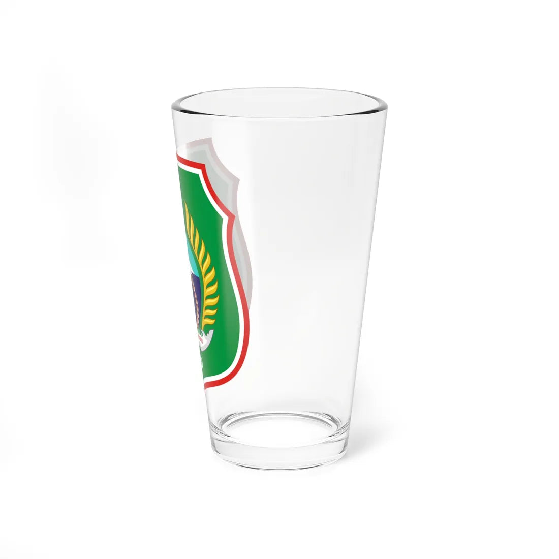 Coat of arms of North Maluku (Indonesia) (Coat of Arms) Pint Glass 16oz - Go Mug Yourself