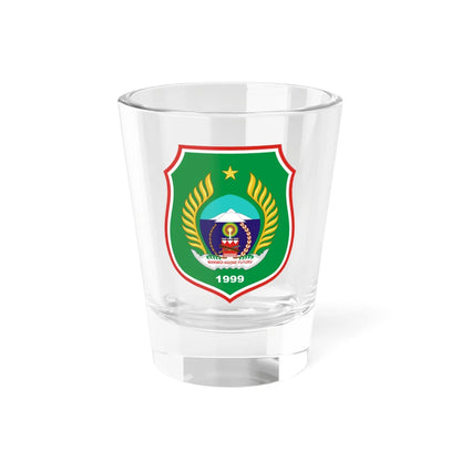 Coat of arms of North Maluku (Indonesia) (Coat of Arms) Shot Glass 1.5oz 1.5oz - Go Mug Yourself