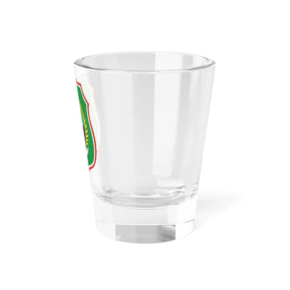 Coat of arms of North Maluku (Indonesia) (Coat of Arms) Shot Glass 1.5oz - Go Mug Yourself