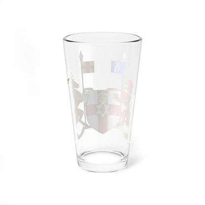 Coat of Arms of Northern Ireland (United Kingdom) (Coat of Arms) Pint Glass 16oz - Go Mug Yourself