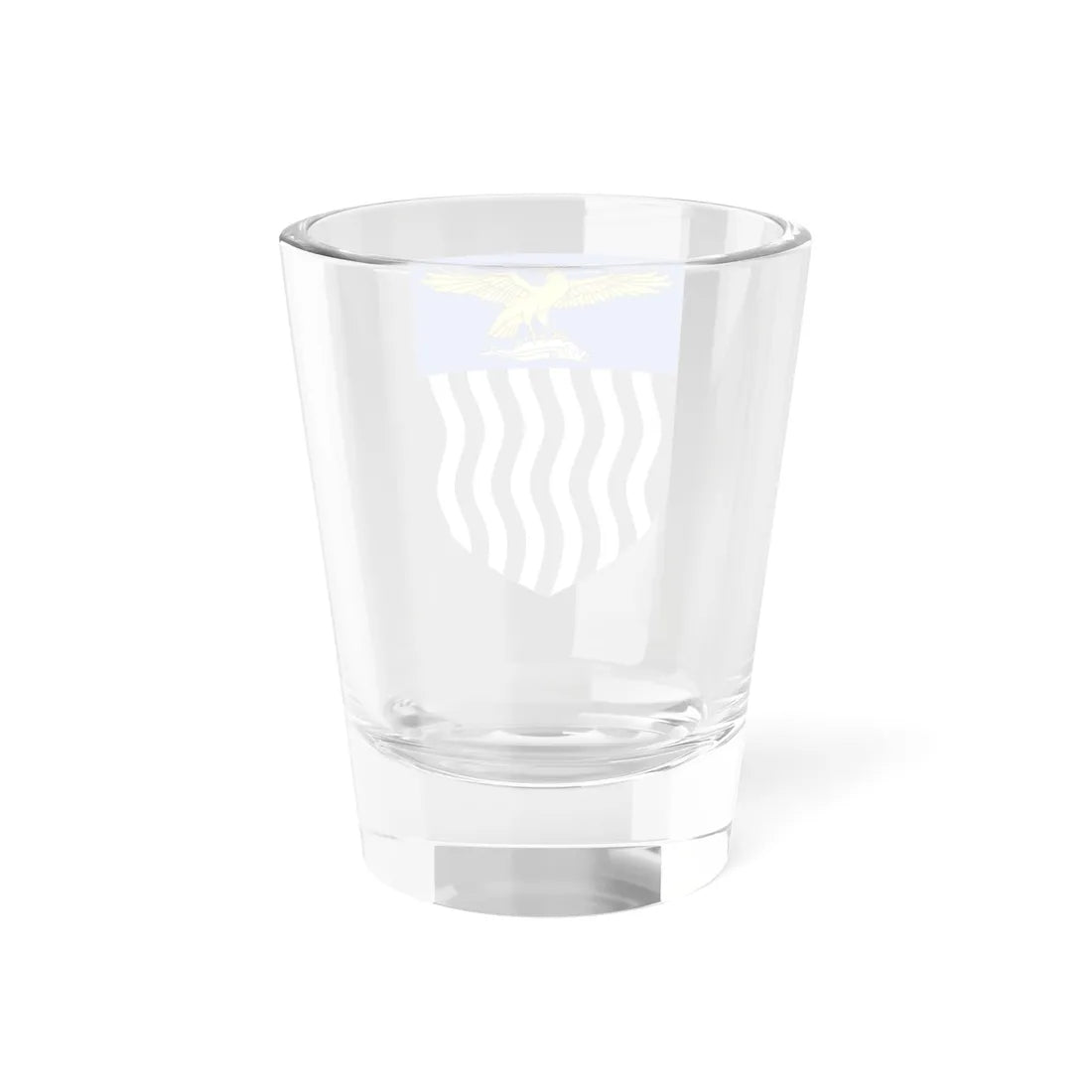 Coat of arms of Northern Rhodesia 1939-1964 (Zambia) (Coat of Arms) Shot Glass 1.5oz - Go Mug Yourself