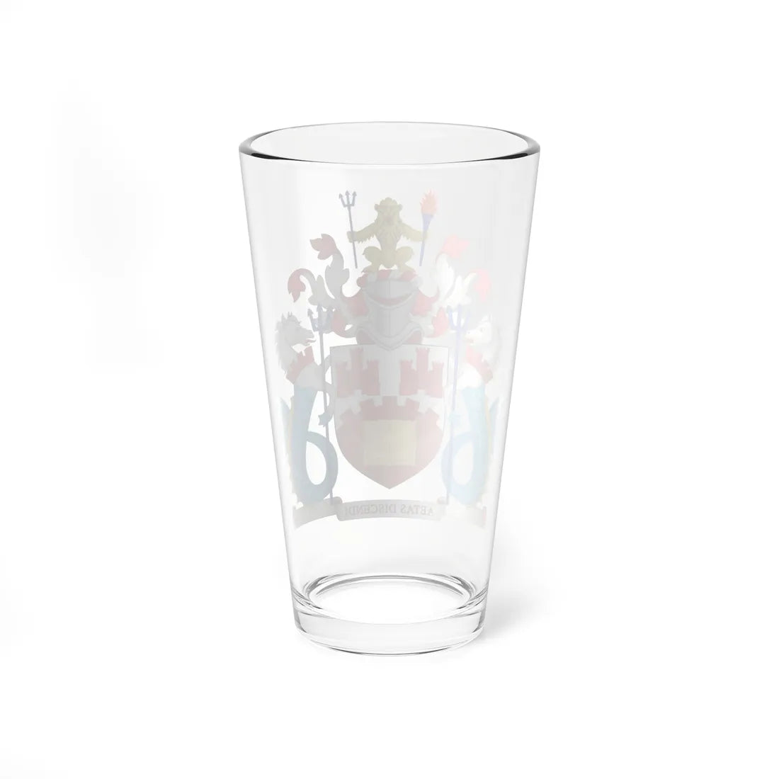 Coat of Arms of Northumbria University (United Kingdom) (Coat of Arms) Pint Glass 16oz - Go Mug Yourself