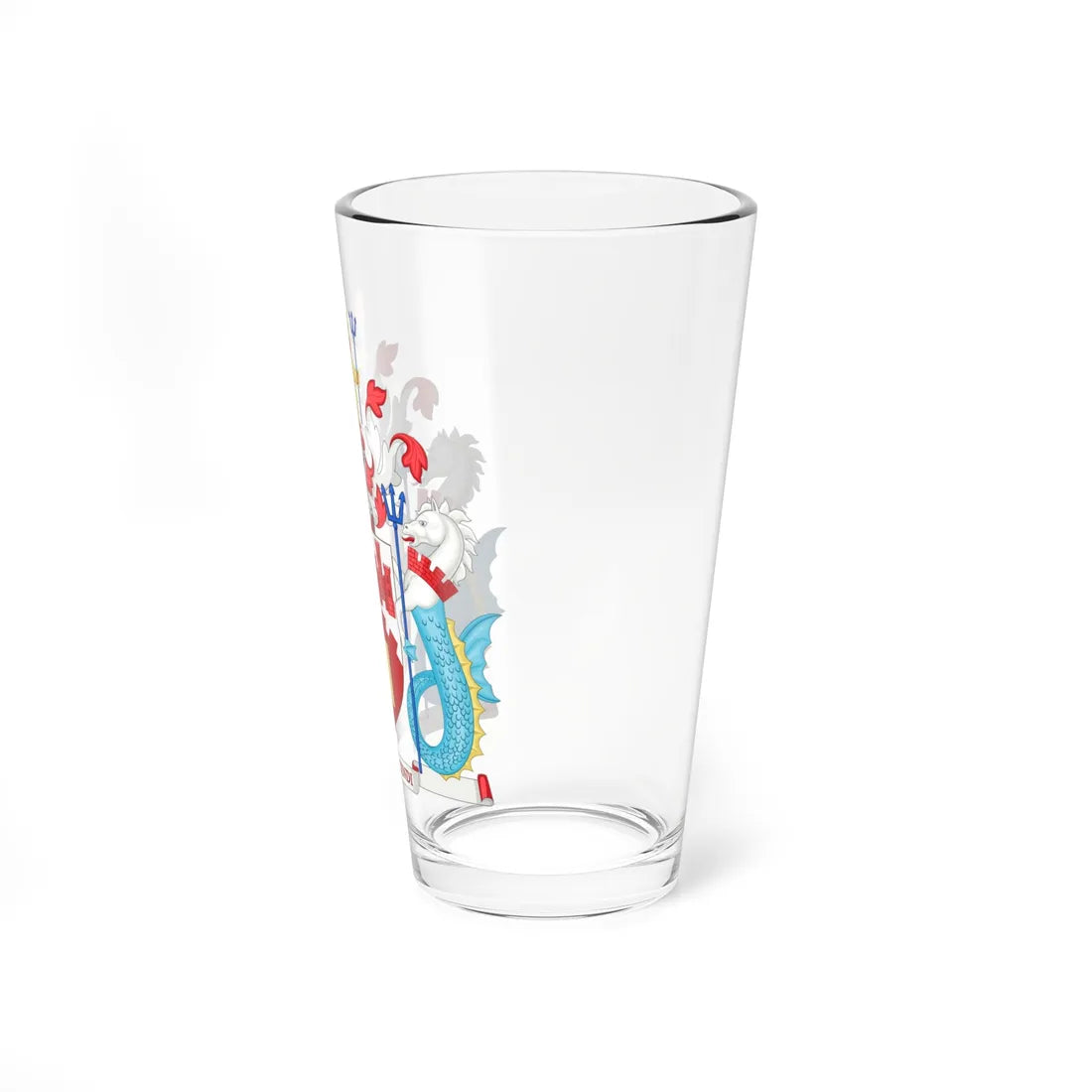 Coat of Arms of Northumbria University (United Kingdom) (Coat of Arms) Pint Glass 16oz - Go Mug Yourself