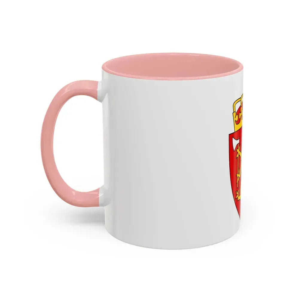 Coat of arms of Norway - Accent Coffee Mug - Go Mug Yourself