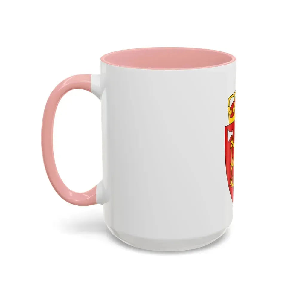 Coat of arms of Norway - Accent Coffee Mug - Go Mug Yourself