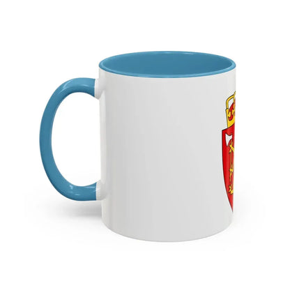 Coat of arms of Norway - Accent Coffee Mug - Go Mug Yourself