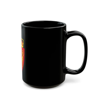 Coat of arms of Norway - Black Coffee Mug-Go Mug Yourself