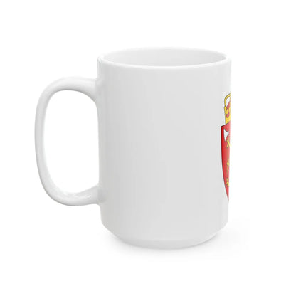 Coat of arms of Norway - White Coffee Mug-Go Mug Yourself