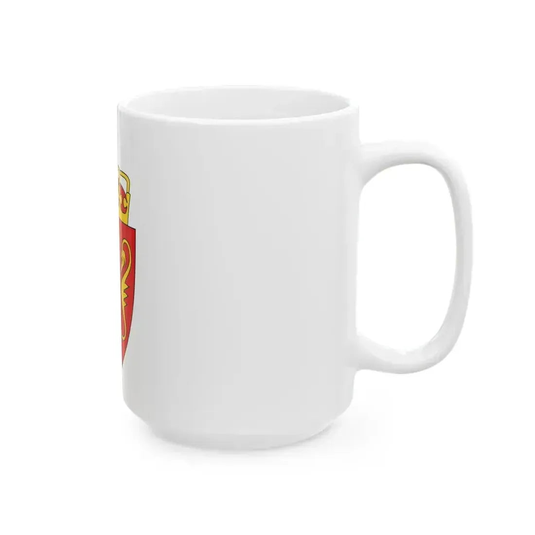 Coat of arms of Norway - White Coffee Mug - Go Mug Yourself