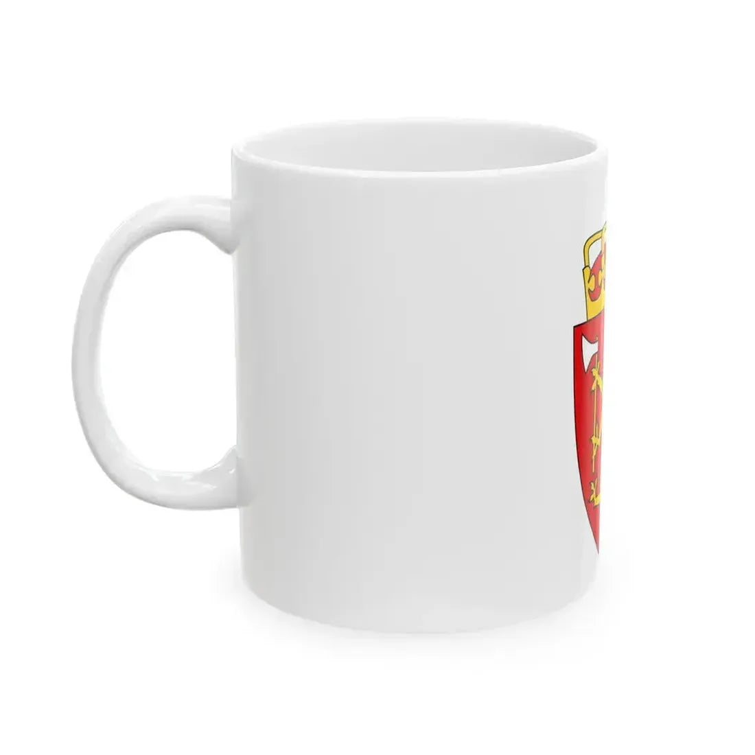 Coat of arms of Norway - White Coffee Mug - Go Mug Yourself