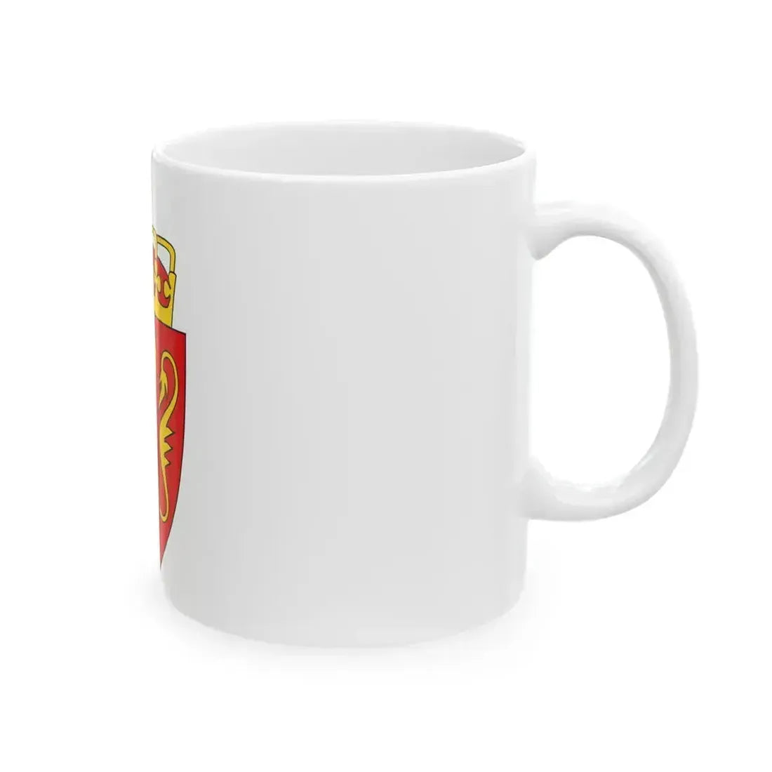 Coat of arms of Norway - White Coffee Mug - Go Mug Yourself