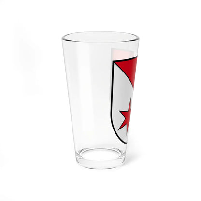 Coat of arms of Nottwil (Switzerland) (Coat of Arms) Pint Glass 16oz - Go Mug Yourself