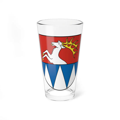 Coat of Arms of Nová Polianka (Slovakia) (Coat of Arms) Pint Glass 16oz 16oz - Go Mug Yourself