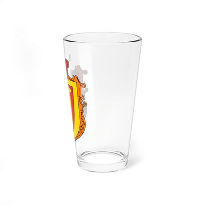 Coat of Arms of Nove Misto (Ukraine) (Coat of Arms) Pint Glass 16oz - Go Mug Yourself