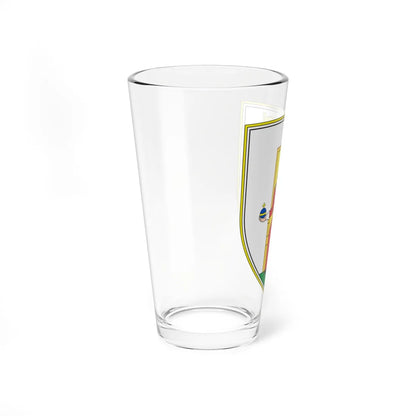 Coat of arms of Novo Mesto (Slovenia) (Coat of Arms) Pint Glass 16oz - Go Mug Yourself
