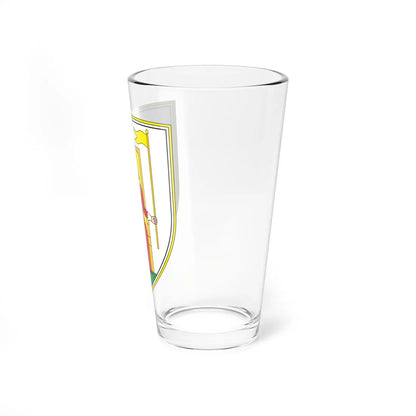 Coat of arms of Novo Mesto (Slovenia) (Coat of Arms) Pint Glass 16oz - Go Mug Yourself