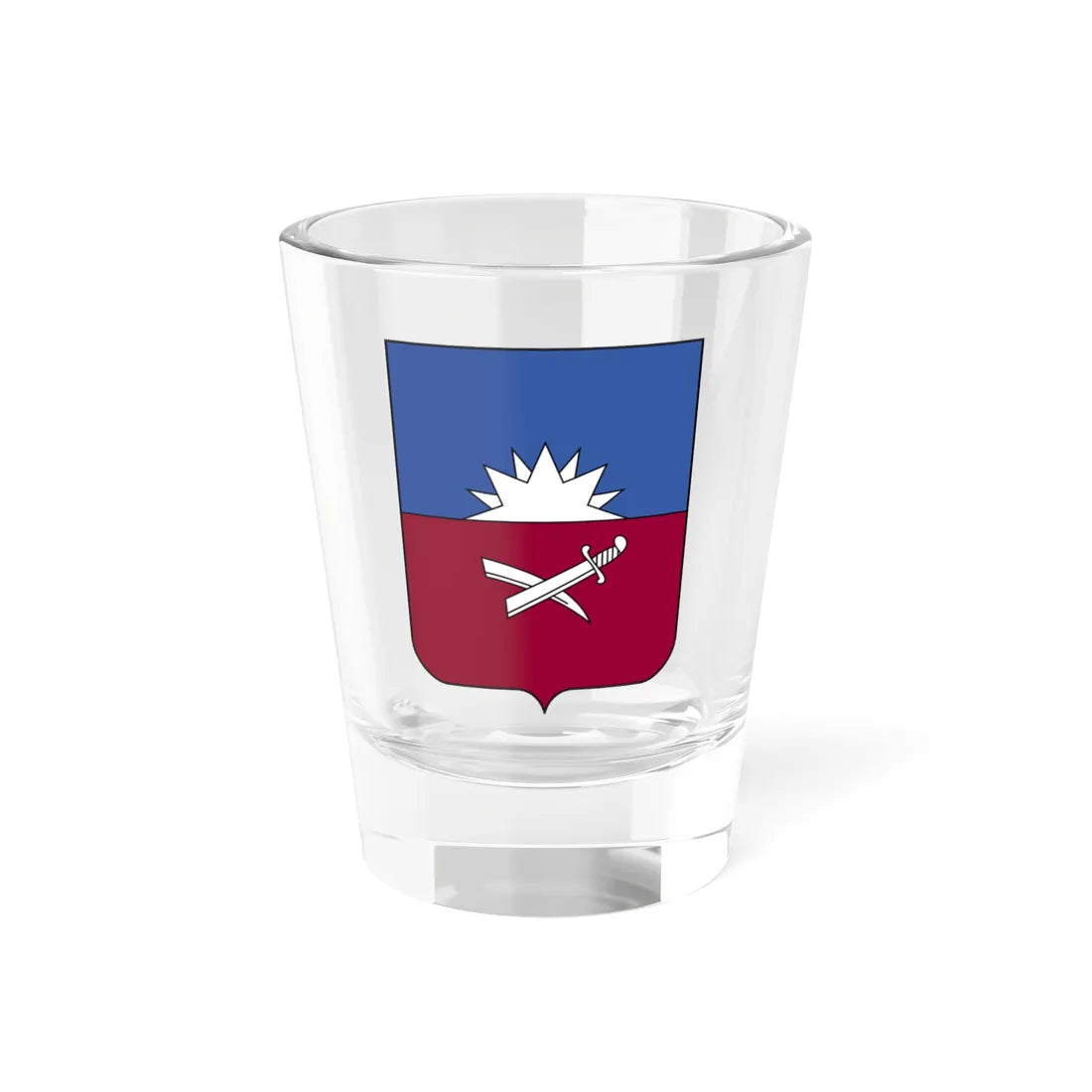 Coat of Arms of Novomoskovsk 1811 (Ukraine) (Coat of Arms) Shot Glass 1.5oz 1.5oz - Go Mug Yourself