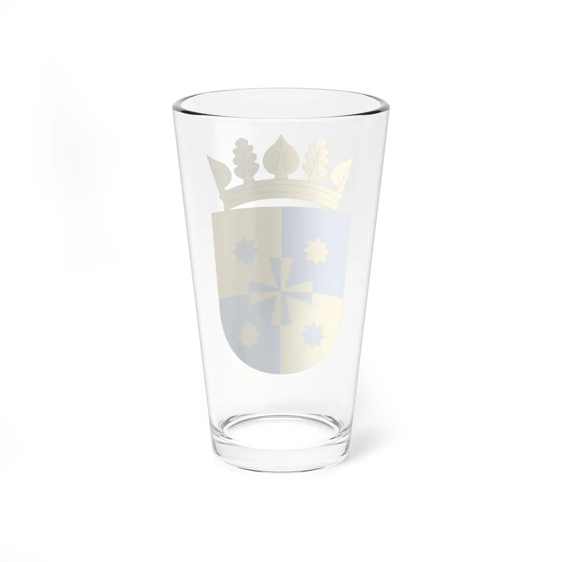Coat of Arms of Novosanzharskiy raion (Ukraine) (Coat of Arms) Pint Glass 16oz - Go Mug Yourself