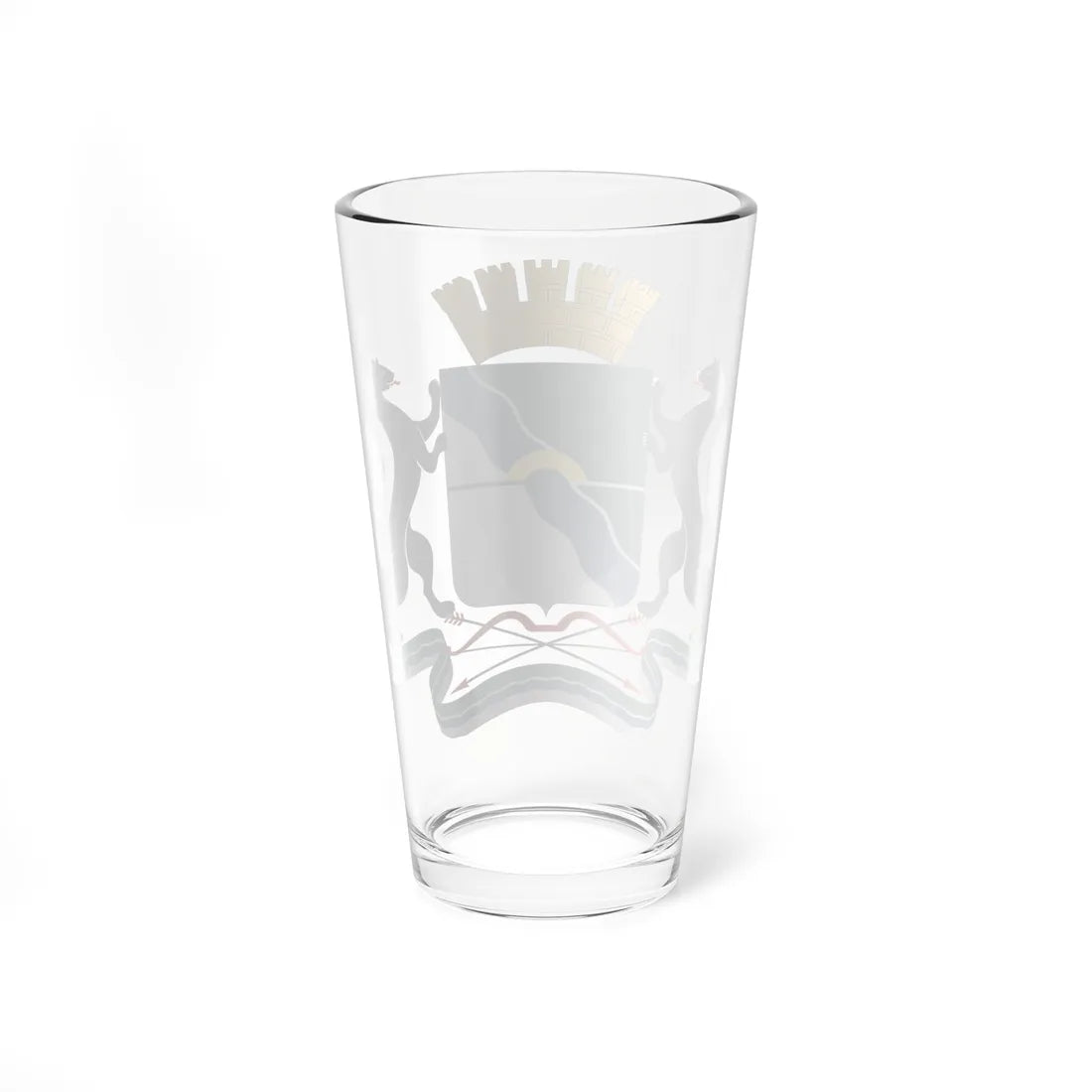 Coat of Arms of Novosibirsk (Russia) (Coat of Arms) Pint Glass 16oz - Go Mug Yourself